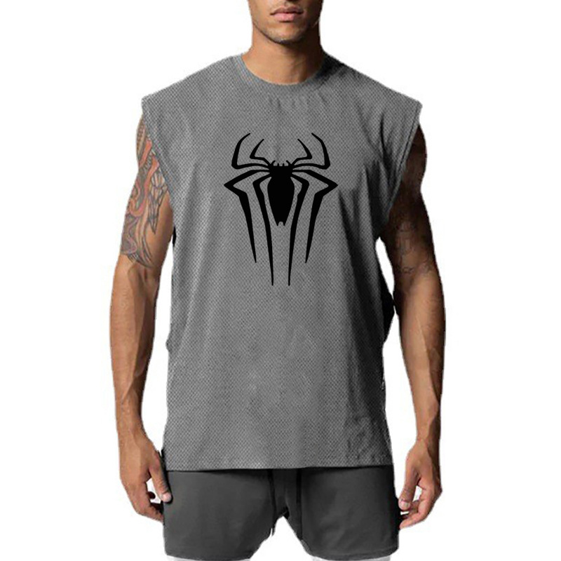 夏季速干无袖背心宽松坎肩