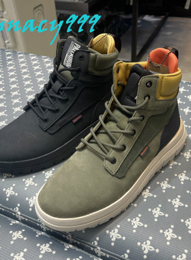 香港代购PALLADIUM帕拉丁2024年高帮经典休闲男子跑步运动鞋04338