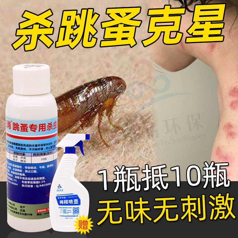 空消去除虱子跳蚤去跳蚤人家用室内外床上客厅灭跳蚤喷剂用驱虫剂