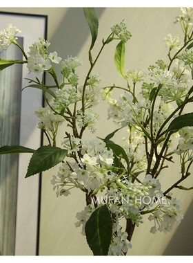 高档仿真花香雪球花球婚庆花艺