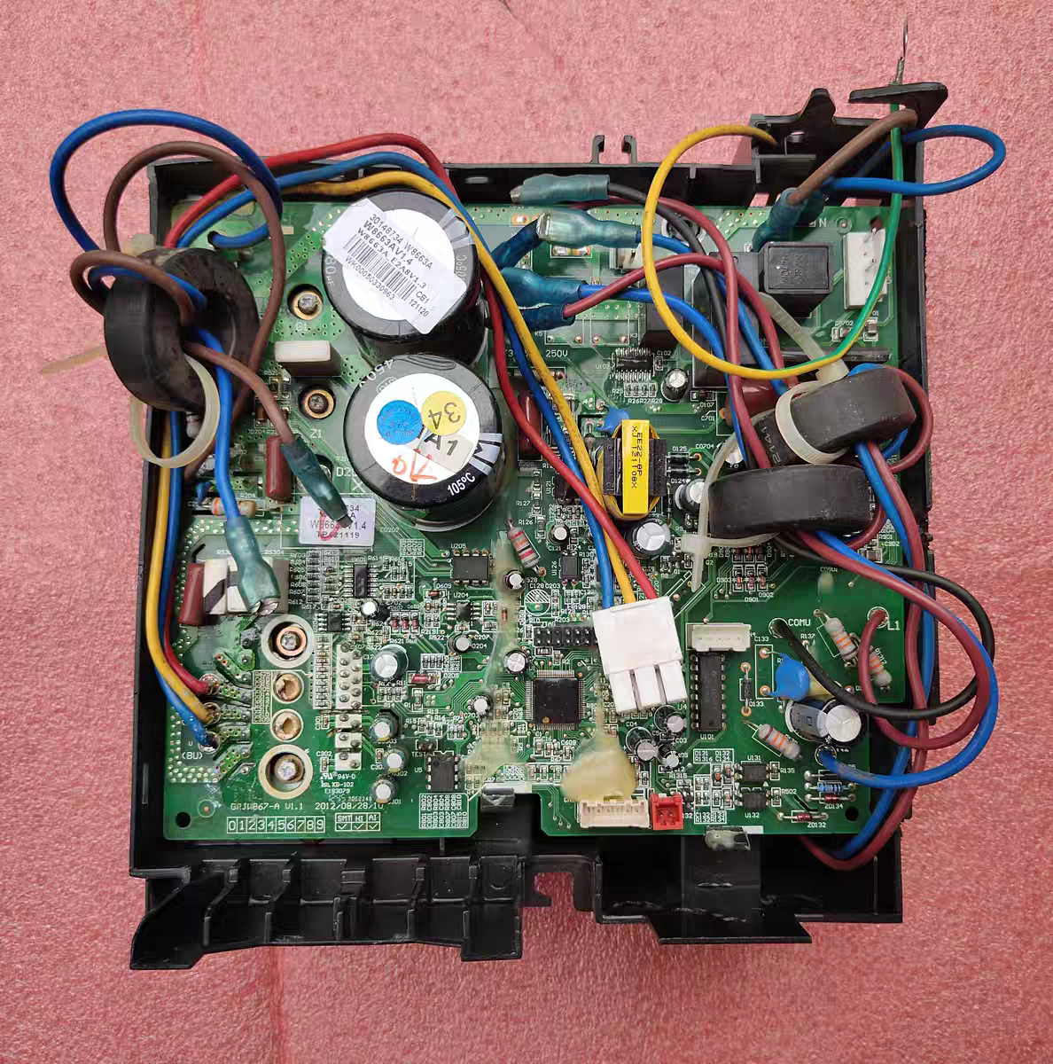 适用格力空调变频外机板电路板30148734主板W8663A电器盒02613554