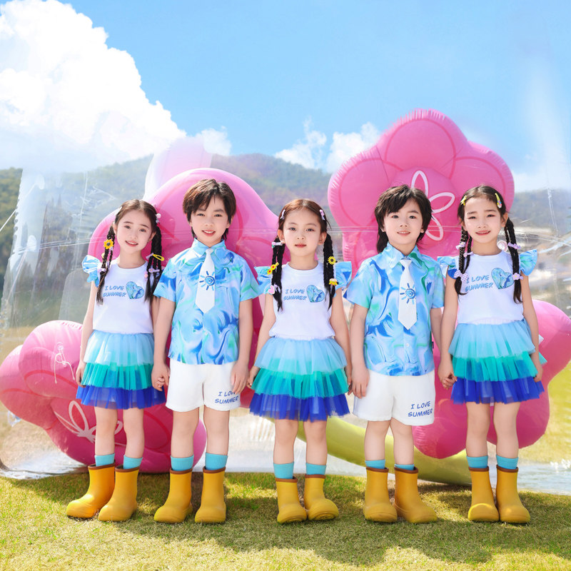六一儿童啦队演出服小学生