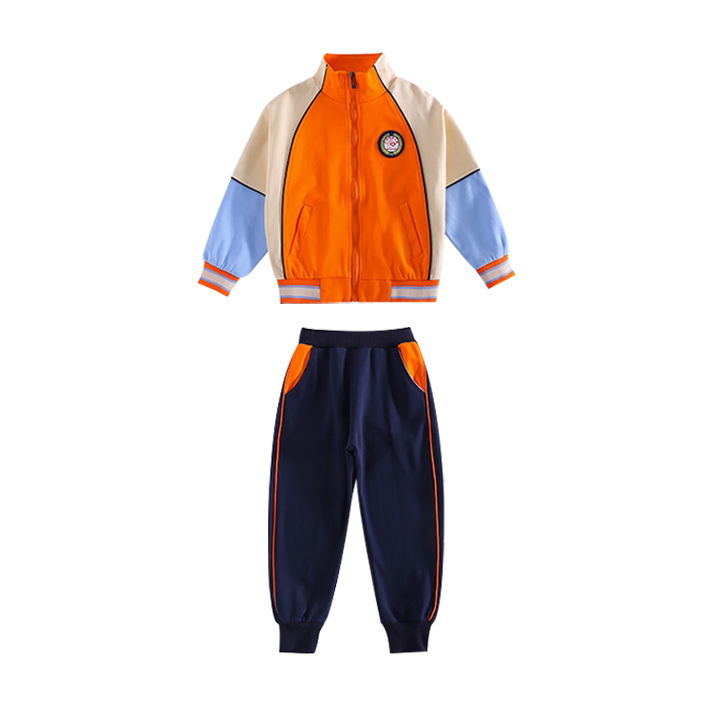 学生校服套装春秋款运动儿童班服