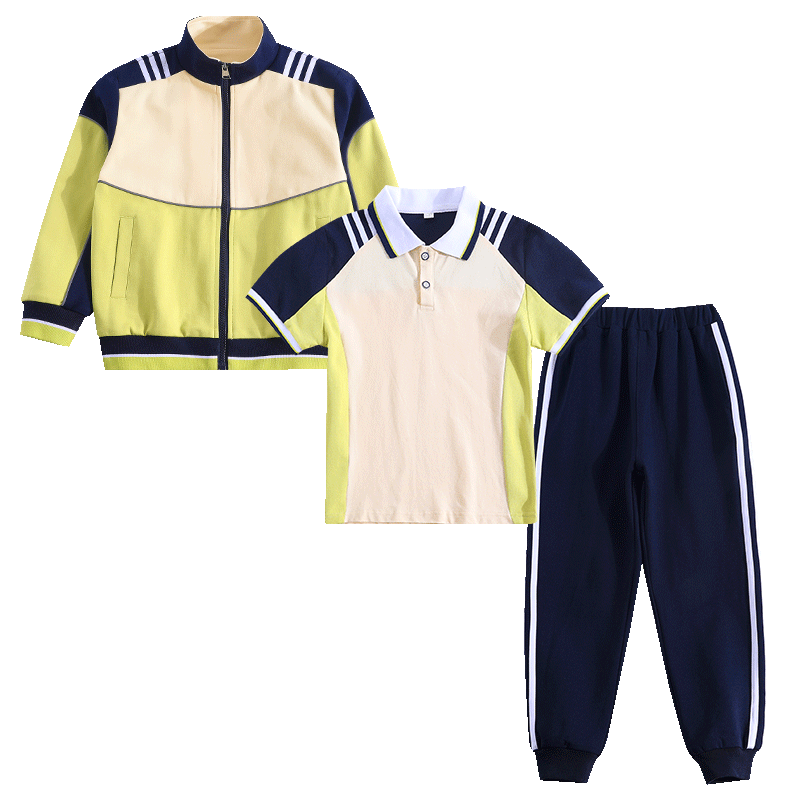 幼儿园服夏季短袖小学生校服班服