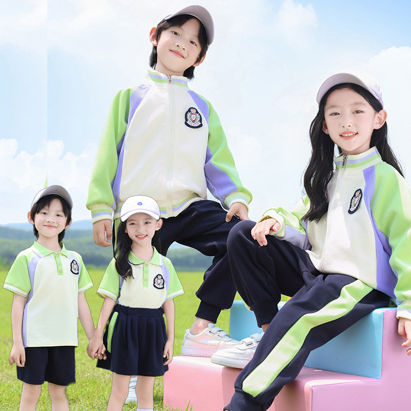 幼儿园服春秋三件套小学儿童班服
