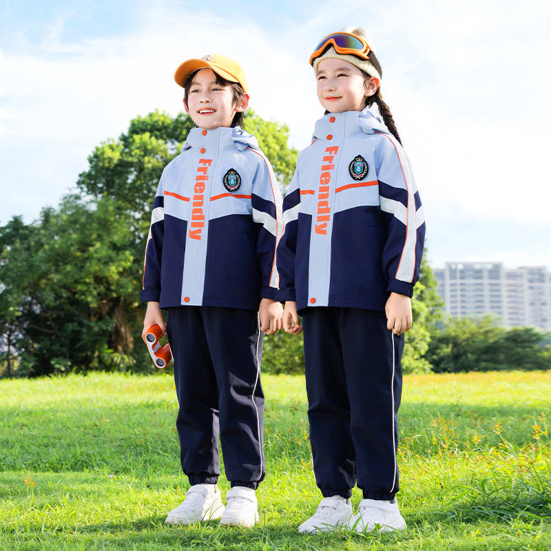 小学生班服秋冬季三件套儿童校服