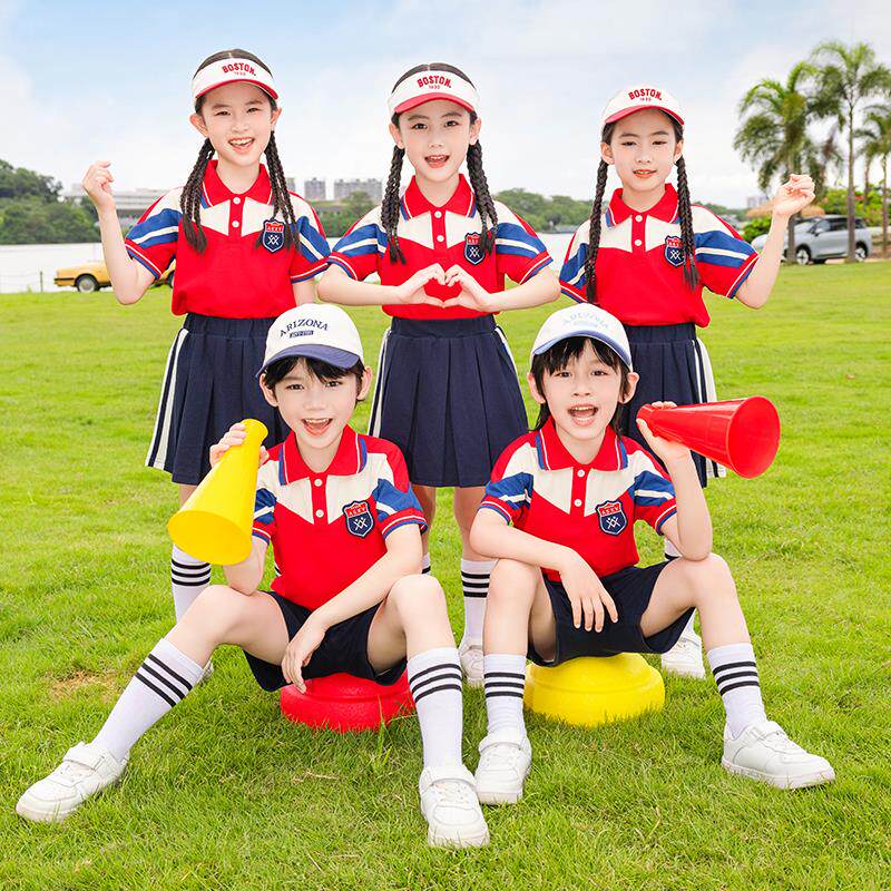 夏季小学生校服幼儿园院风