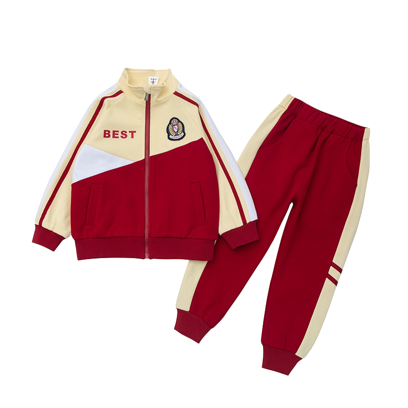 HB小学生校服套装三件幼儿园