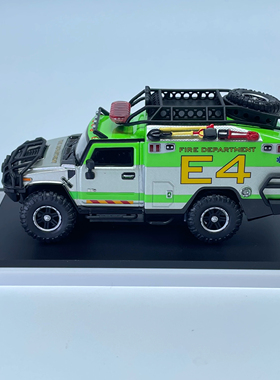 MK新品展会限定悍马救护车汽车模型1:64限量收藏套装维多利亚悍马