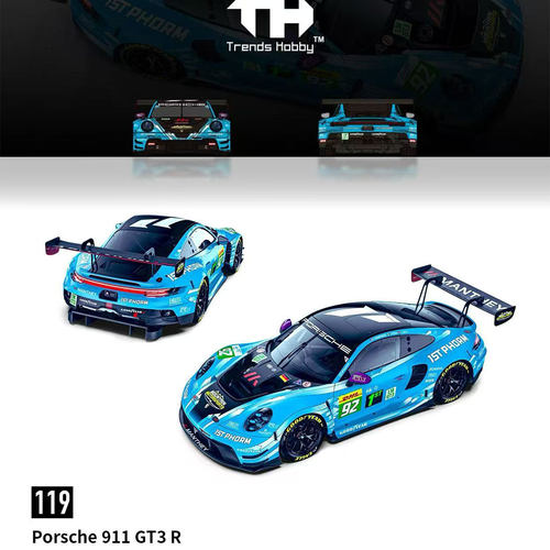 保时捷911GT3R119号车模