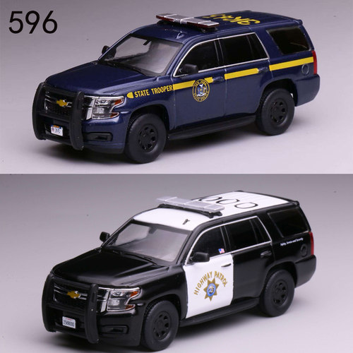 596雪佛兰164CHP加州警车模型