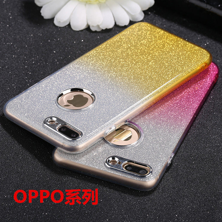 OPPO R11PLUS Glitter powder Mobile phone shell originality new pattern A83 F5 R9S camera lens Gradient Fall protectin the 3C Digital Accessories, Cell Phone Accessories , Phone Protection Case/Shell  category - from Buy2taobao.com to provide professional Taobao agent buy service