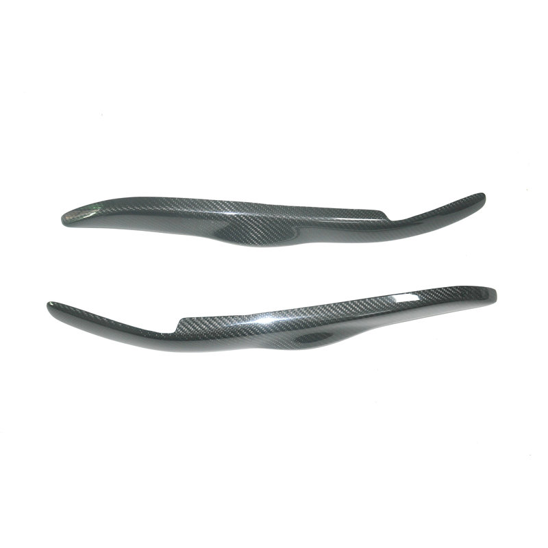 适用于斯巴鲁老款力狮碳纤改装灯眉力狮碳纤维改装灯眉眼眉贴现货