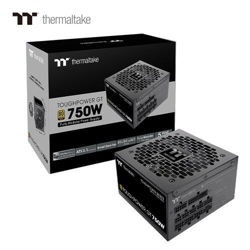 Tt台式电脑电源钢影GT750W850W