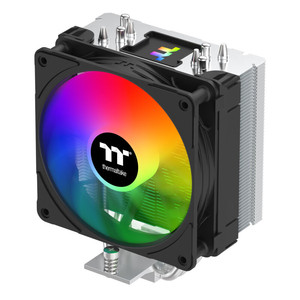 Tt钢影400P原色风冷CPU散热器风扇ARGB风扇1200 1700 AM5温控PWM