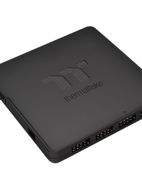 TT9口Sync数位控制盒ARGB整合器主板神光同步集线器支持trio quad
