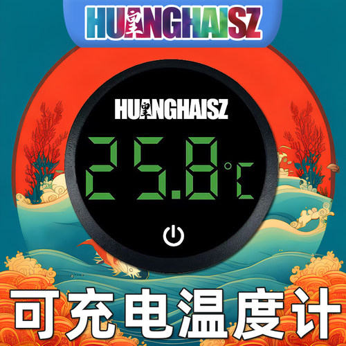 海水温度计皇海电子可充电