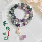 紫气东来菩提根手持款 男女盘玩手串可爱猫咪串珠佛珠手链文玩批发