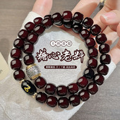 菩提手串溏心老料男士 抖音同款 十二生肖佛珠菩提子文玩批发 爆