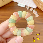 七彩多宝菩提手串碗肠猪大肠手捻指尖文玩男女佛珠念珠盘玩批发