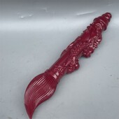 朱砂文昌笔紫金砂高含量盘龙学生高考状元 金榜题名笔客厅书桌摆设