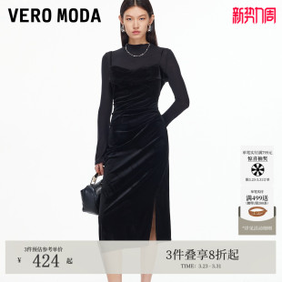 设计连衣裙32547D003 收腰套装 Vero Moda连衣裙女冬季