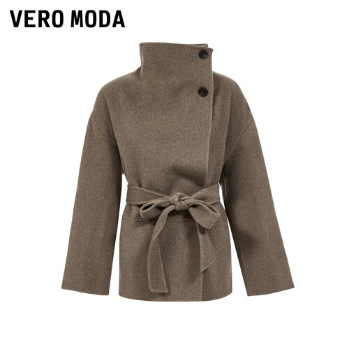 VeroModa毛呢大衣绵羊毛