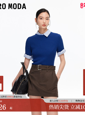 Vero Moda裙裤2025秋季新款含莱赛尔棉同色腰带纯色短裤325315004