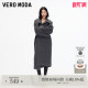 Vero Moda风衣女2026春夏泰迪绒纯色长外套老钱风优雅气质