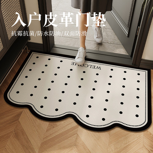 法式入户门地垫小香风门垫可擦洗耐脏防滑脚垫家用玄关进门口地毯
