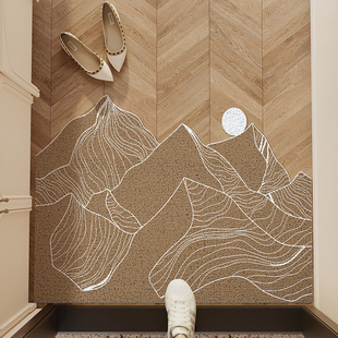 丝圈地垫入户门垫子进门门口防滑门垫耐脏地毯可裁剪异形脚垫除尘