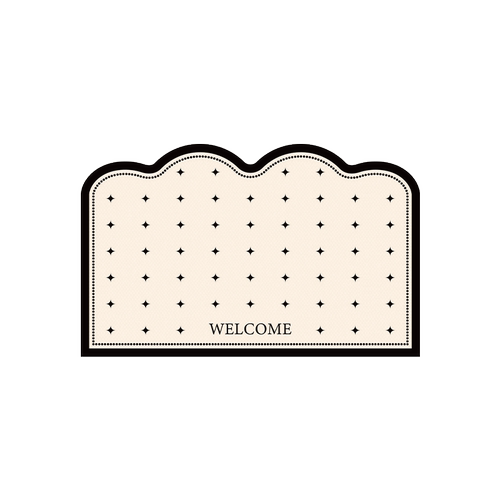 法式入户门地垫小香风门垫可擦洗耐脏防滑脚垫家用玄关进门口地毯