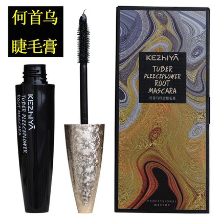 抖音快手同款珂芝雅何首乌睫毛膏 加长浓密卷翘防水持久不晕染