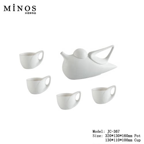 现代极简茶室茶具摆件