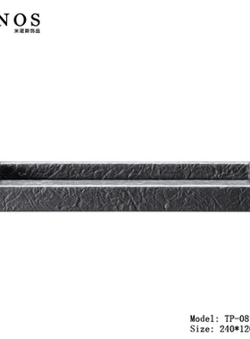 轻奢金属皮革绒布艺术摆盘