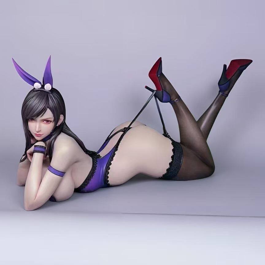 EDS趴姿蒂法兔女郎手办最终幻想美少女人物模玩周边桌面摆件礼物图片
