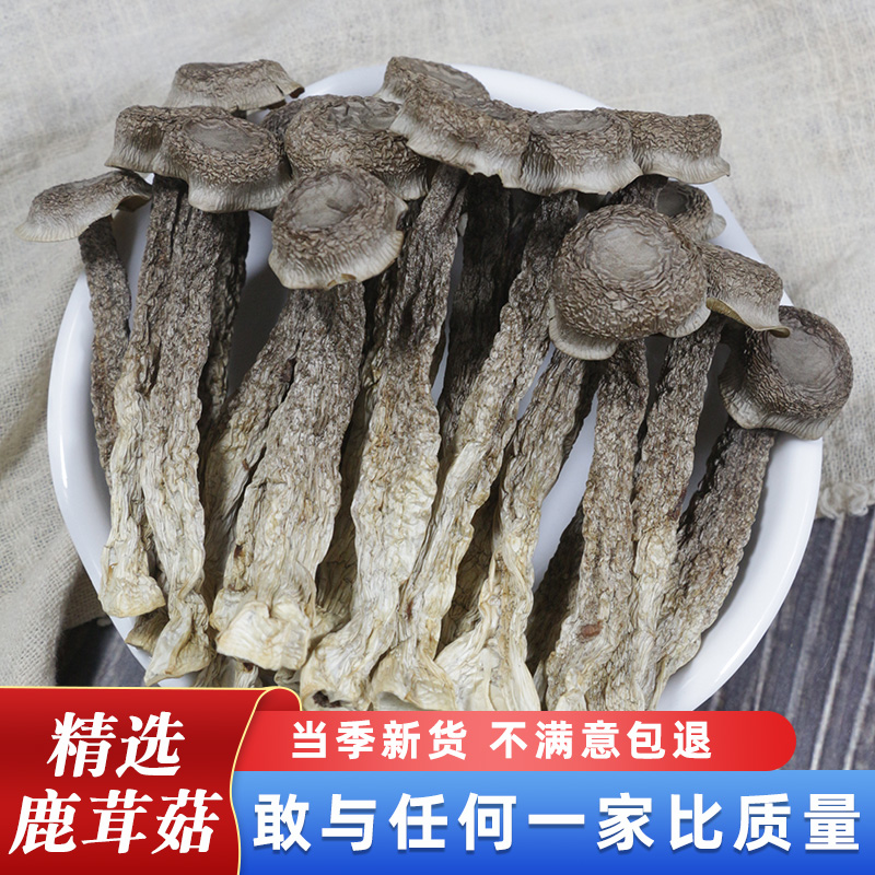 正宗云南野生鹿茸菇干货500g煲汤