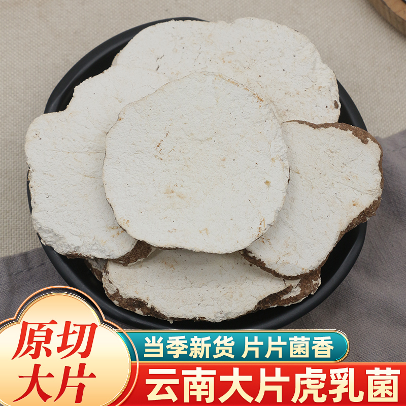 新货正宗虎乳菌虎乳灵芝菌特级无硫野生虎奶菌片润肺止咳汤包儿童