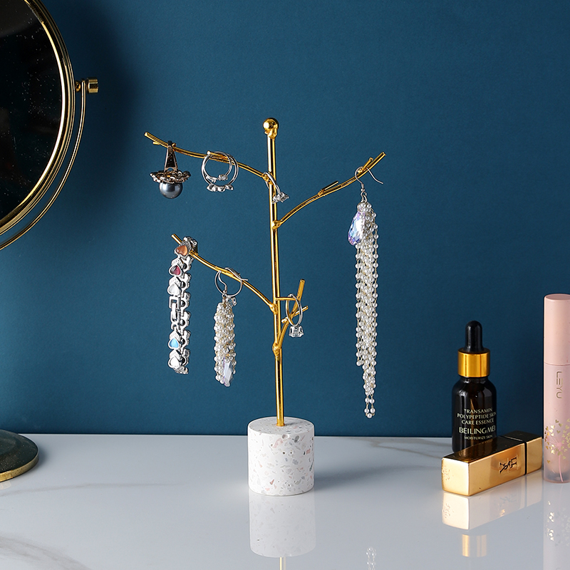 简约铁艺玄关钥匙扣首饰挂架