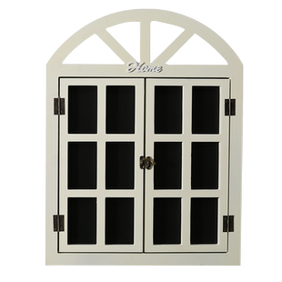 花店咖啡厅仿真假窗户黑板房间墙面装饰品花园墙上墙壁挂件小挂饰