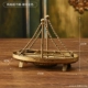 Держатель для салфеток в виде парусника – состаренное золото