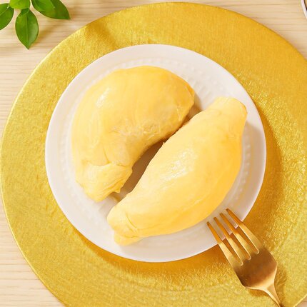 泰国金枕头榴莲果肉树熟冷冻榴莲带核烤榴莲即食进口水果