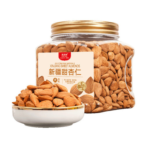 原味熟杏仁新疆批货散装大杏仁片
