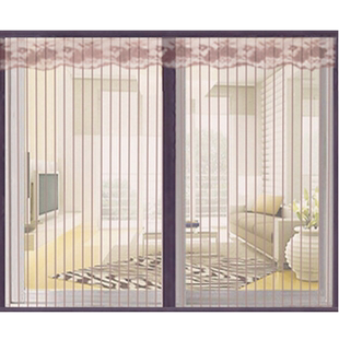 防蚊子纱窗网家用自粘型窗纱门帘魔术贴磁性窗帘自装可拆卸免打孔