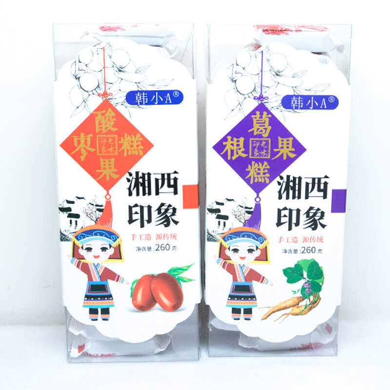 湘西印象 葛根果糕 酸枣果糕 张家界