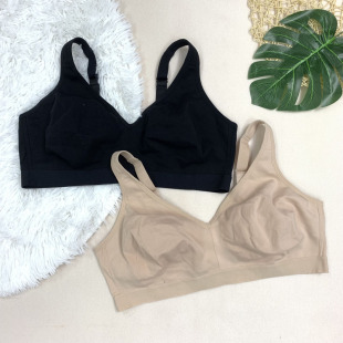 欧美外贸大罩杯文胸 内衣A0026A 100CDEFG无钢圈棉质吸汗大码