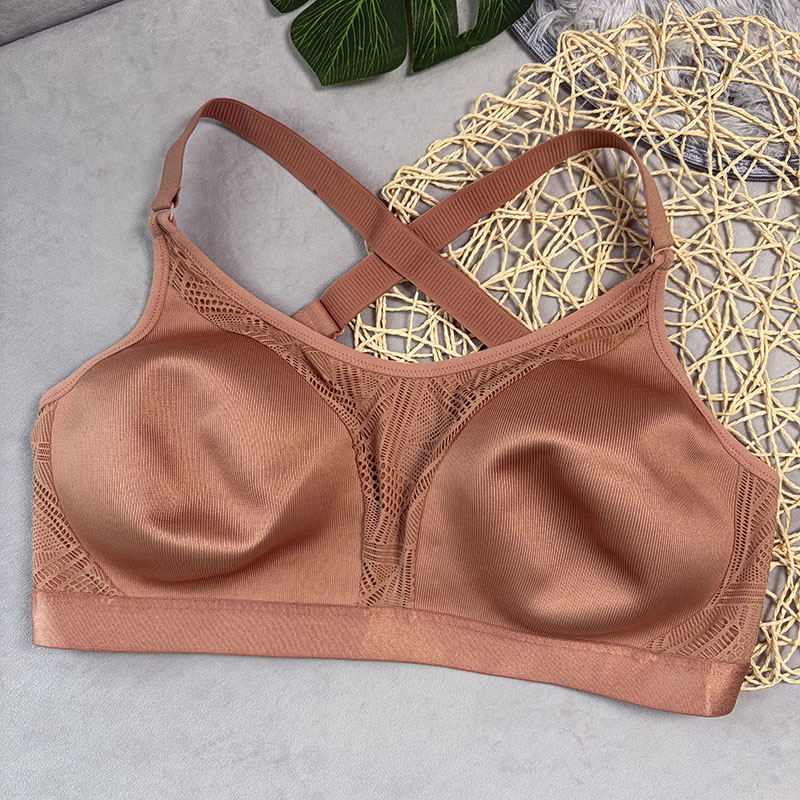 多穿法大胸显小大罩杯运动文胸S0088A 无钢圈全罩杯全包大码内衣