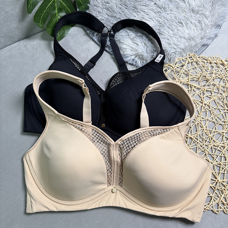 W钢圈防滑肩减压肩带大码运动文胸S0959 外贸女士防走光内衣CDE