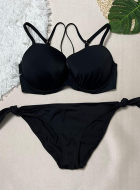 85BDEGH杯欧美外贸比基尼套装样板手写 杂款原单游泳衣ZKB001