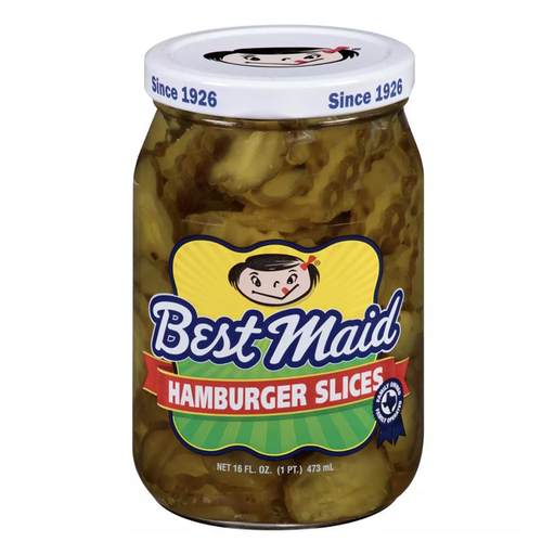 美国直邮Best Maid Dill Relish Pickles 美式汉堡莳萝泡酸黄瓜